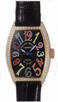 Franck Muller 1752 QZ COL DRM O-5 Ladies Small Cintree Curvex Ladies Watch Replica Watches