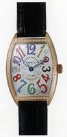 Franck Muller 1752 QZ COL DRM O-6 Ladies Small Cintree Curvex Ladies Watch Replica Watches