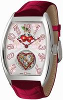 Franck Muller 3080 T Cintree Curvex Sakura Ladies Watch Replica