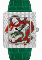 Franck Muller 3740 QZ DRG 2 D CD Infinity Dragon Ladies Watch Replica Watches