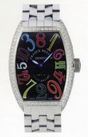 replica franck muller 5850 ch col drm o-10 cintree curvex crazy hours unisex watch watches