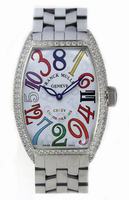 replica franck muller 5850 ch col drm o-9 cintree curvex crazy hours unisex watch watches