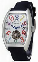 Franck Muller 5880 T CH COL DRM-2 Cintree Curvex Crazy Hours Tourbillon Mens Watch Replica