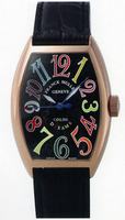 Franck Muller 7502 QZ COL DRM O-5 Ladies Medium Cintree Curvex Ladies Watch Replica Watches