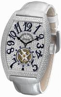 Franck Muller 7851 T D CD Cintree Curvex Tourbillon Ladies Watch Replica Watches