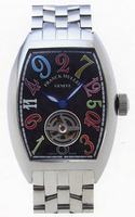 Franck Muller 7880 T CH COL DRM-1 Cintree Curvex Crazy Hours Tourbillon Mens Watch Replica Watches