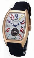 Franck Muller 7880 T CH COL DRM-10 Cintree Curvex Crazy Hours Tourbillon Mens Watch Replica Watches