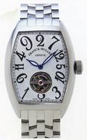 Franck Muller 7880 T CH COL DRM-4 Cintree Curvex Crazy Hours Tourbillon Mens Watch Replica