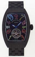 Franck Muller 7880 T CH COL DRM-5 Cintree Curvex Crazy Hours Tourbillon Mens Watch Replica