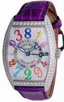 Franck Muller 7880 TT CH COL DRM D CD Totally Crazy Ladies Watch Replica Watches