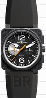 Bell & Ross BR0394-BW BR 03-94 Chronographe Mens Watch Replica