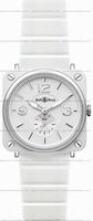 replica bell & ross brs-wh-ceramic/sce br s quartz unisex watch watches