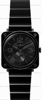 replica bell & ross brs-blc-ph/sce br s quartz unisex watch watches