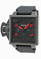 replica welder k25-4101 db bk-rd k25 men's watch watches