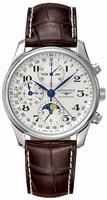 replica longines l2.673.4.78.5 master moonphase chronograph mens watch watches