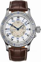 Longines L2.678.4.11.2 Heritage Lindbergh Hour Angle Mens Watch Replica