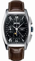 Longines L2.688.4.58.9 Evidenza Moonphase Chronograph Mens Watch Replica