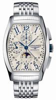 Longines L2.688.4.78.6 Evidenza Moonphase Chronograph Mens Watch Replica