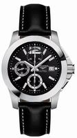 replica longines l3.662.4.56.0 conquest chronograph mens watch watches