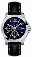 Longines L3.662.4.96.0 Conquest Chronograph Mens Watch Replica