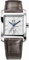 replica baume & mercier moa08752 hampton square dual time mens watch watches