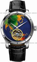 Jaeger-LeCoultre Q1656453 Master Grand Tourbillon Continents Mens Watch Replica