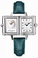 replica jaeger-lecoultre q2668410 reverso duetto duo ladies watch watches