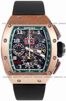 replica richard mille rm011-rg rm 011 felipe massa flyback chronograph mens watch watches