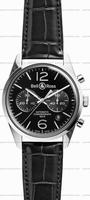 replica bell & ross brg126-bl-st/scr br 126 mens watch watches