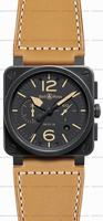 Bell & Ross BR0394-HERITAGE BR 03-94 Chronographe Mens Watch Replica