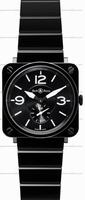 Bell & Ross BRS-BL-CERAMIC/SCE BR S Quartz Unisex Watch Replica Watches